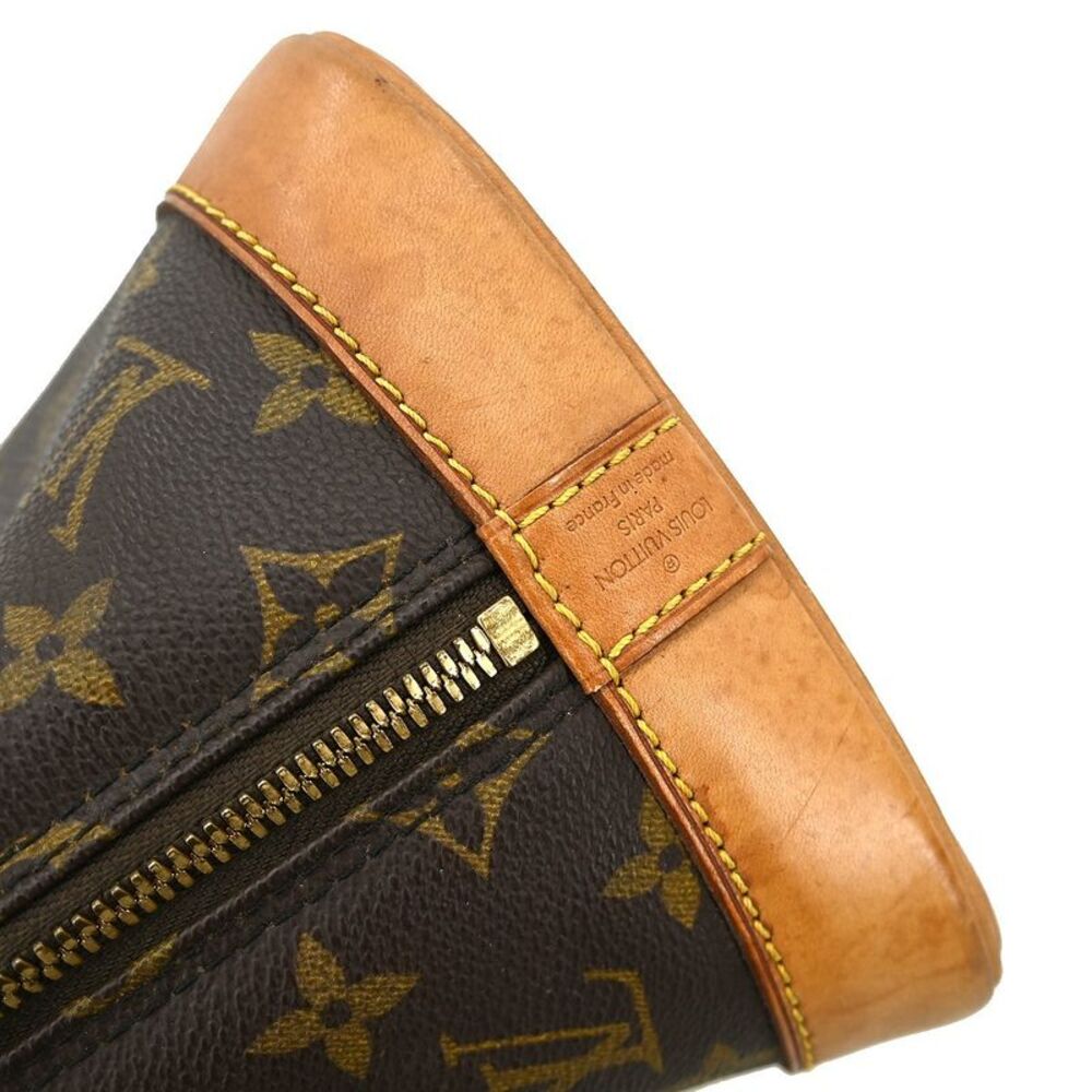 Louis Vuitton Alma Handbag Monogram Canvas Brown Canvas Handbag - Picture 3 of 13